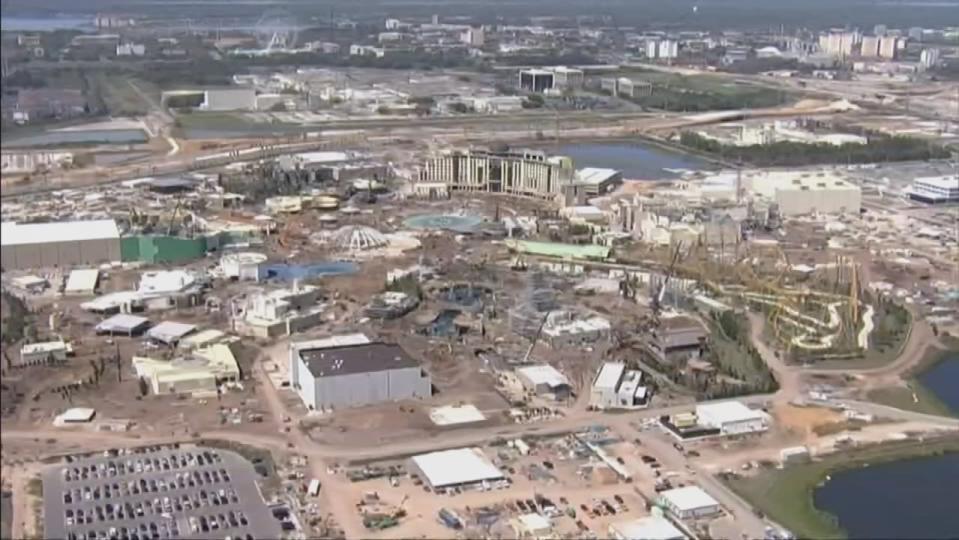 Skywitness 9 flew over the construction site earlier this week and saw some major updates.