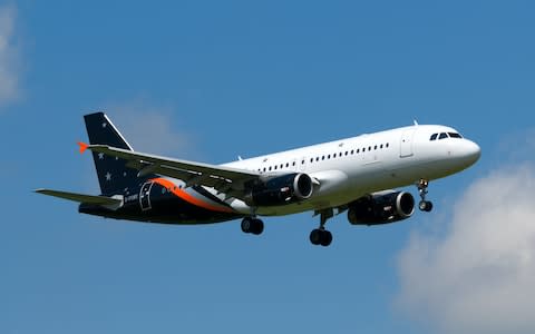 A Titan Airways A320 plane - Credit: Titan Airways