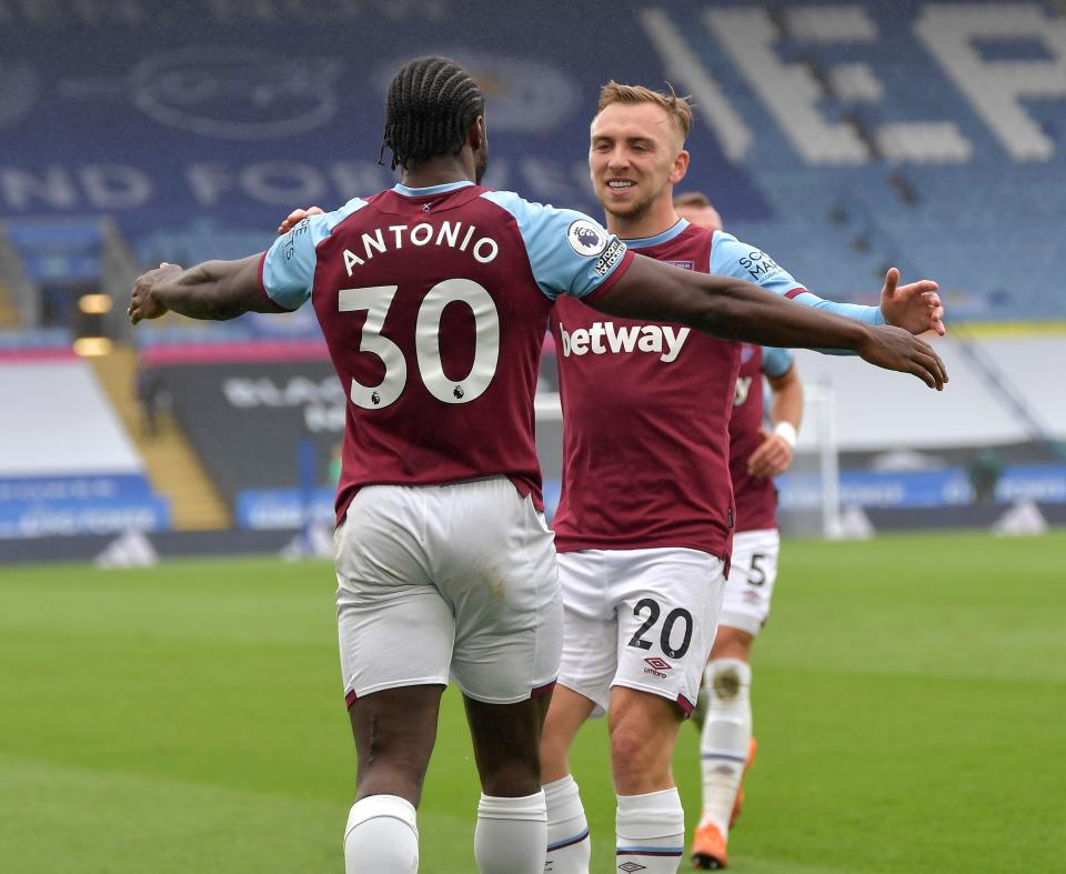 Antonio is the leader of West Ham's East End rat packGetty