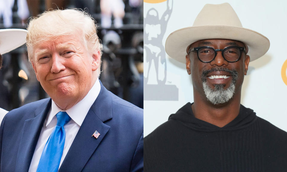 Isaiah Washington is a Trump supporter 