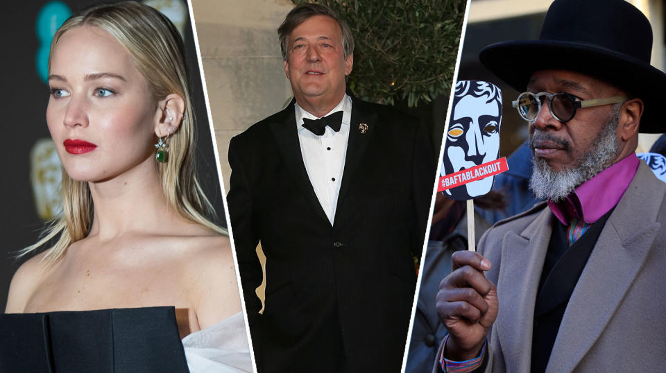 Jennifer Lawrence, Stephen Fry and BAFTA protestors have all had reasons to be upset.
