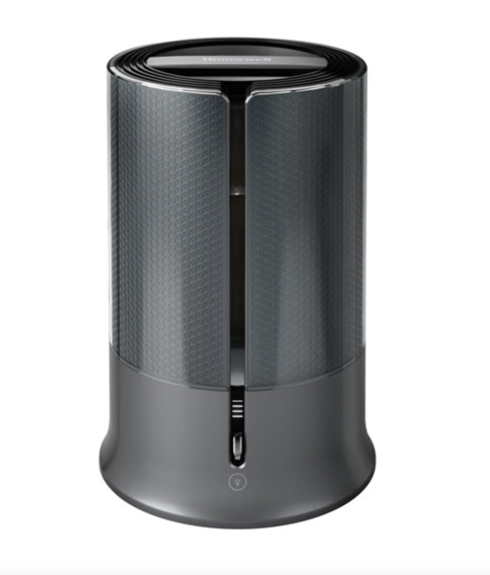 Honeywell Designer Series Cool Mist Ultrasonic Humidifier in grey (Photo via Best Buy Canada)