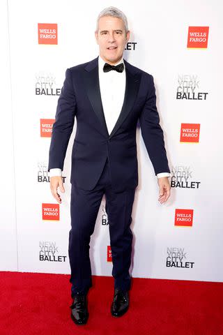 <p>John Lamparski/Getty</p> Andy Cohen attends the New York City Ballet 2024 Fall Fashion Gala