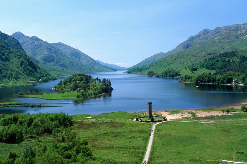 Loch Shiel and the Glenfinnan Monument