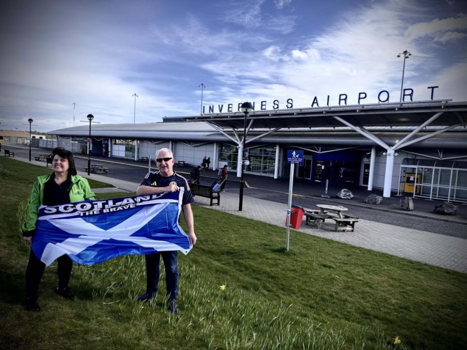 The Herald: Julia MacLeay, owner of Spirit Journeys, and Don Lawson, Inverness BID board director