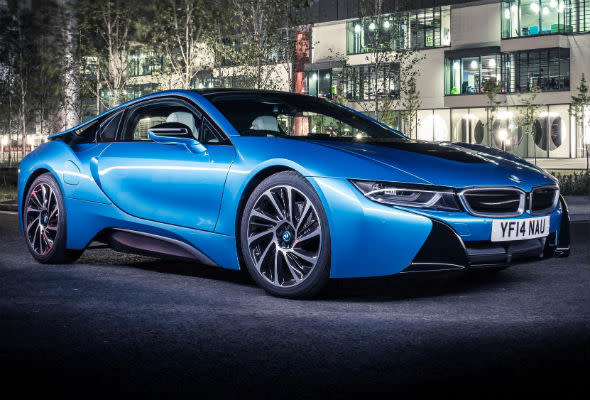 BMW i8 hybrid supercar