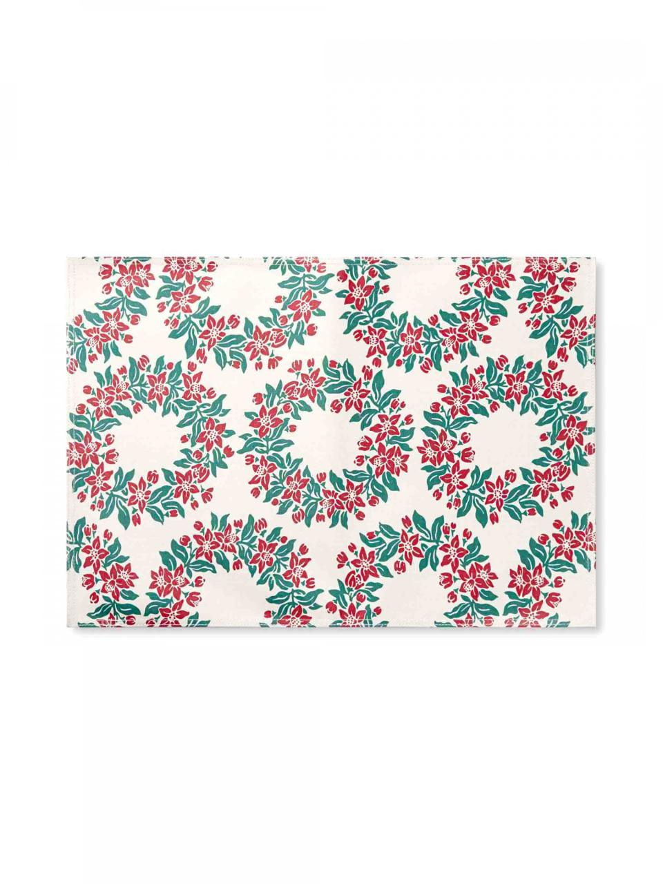 8) Wreath Placemat Set