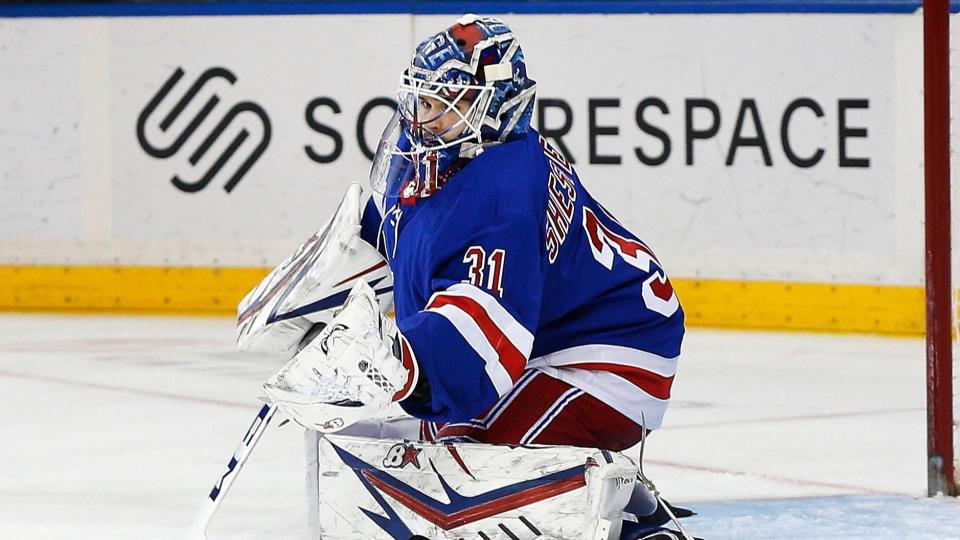 Rangers goalie Igor Shesterkin