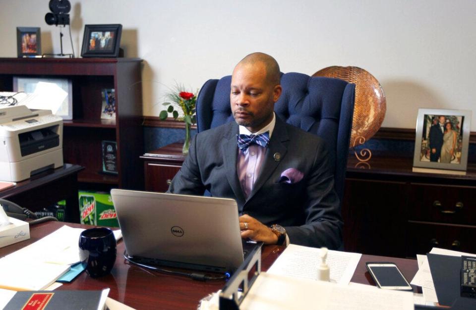 Nevada Attorney General Aaron Ford disputes the contention that the Nevada Transportation Authority has treated Salt Lake Express unfairly.