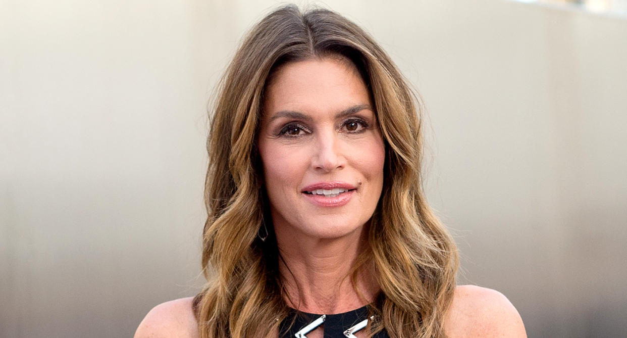 Cindy Crawford is throwing it back. (Photo: Emma McIntyre/Getty Images)