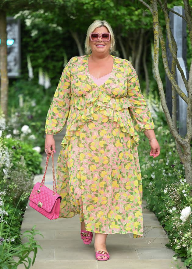 Gemma attending the Chelsea Flower Show on Monday (Photo: Karwai Tang via Getty Images)