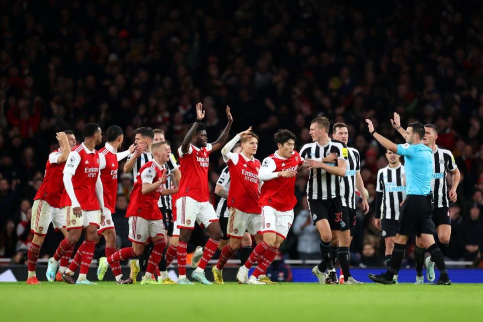 Newcastle’s previous visit to the Emirates was the last time Arsenal played out a 0-0 draw (Getty Images)