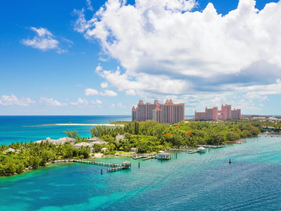 The Atlantis Resort on Paradise Island in The Bahamas.