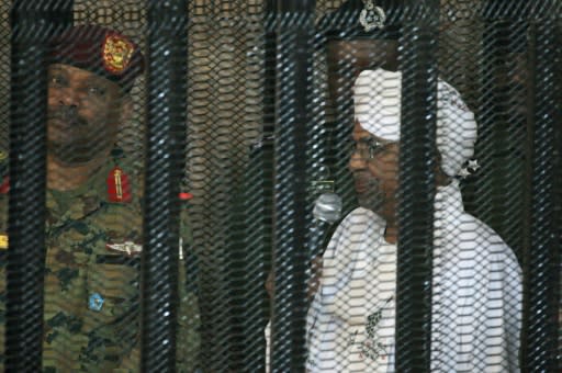 Images of deposed military ruler Omar al-Bashir sitting in a cage during the hearing instantly became a symbol of his regime's downfall