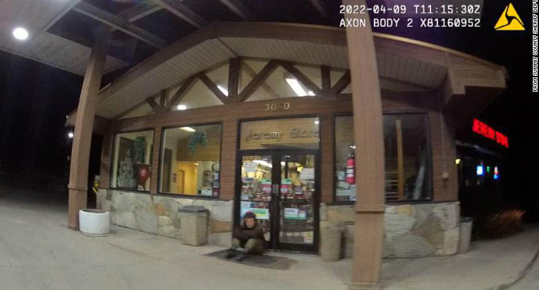 Police bodycam footage of Connerjack Oswalt.