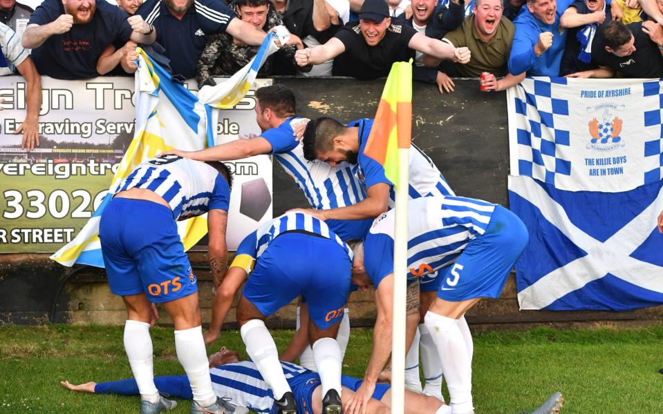 Kilmarnock take two away goals back to Rugby Park - PA
