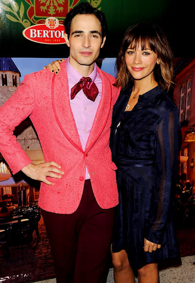 Zac Posen and Rashida Jones