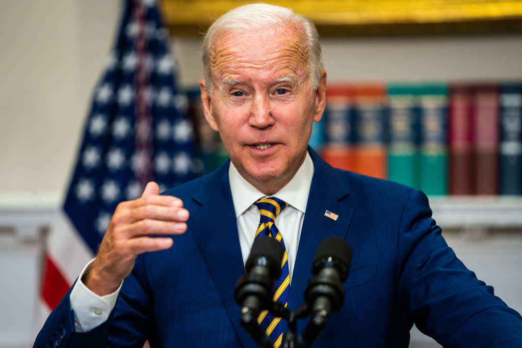 US President Joe Biden student loan debt forgiveness