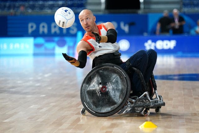 Great Britain’s Gavin Walker training at Paris 2024