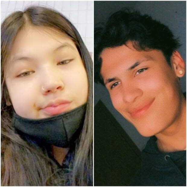 Police say the pair may be in Waterhen Lake First Nation or the Meadow Lake area, but that has not been confirmed. 