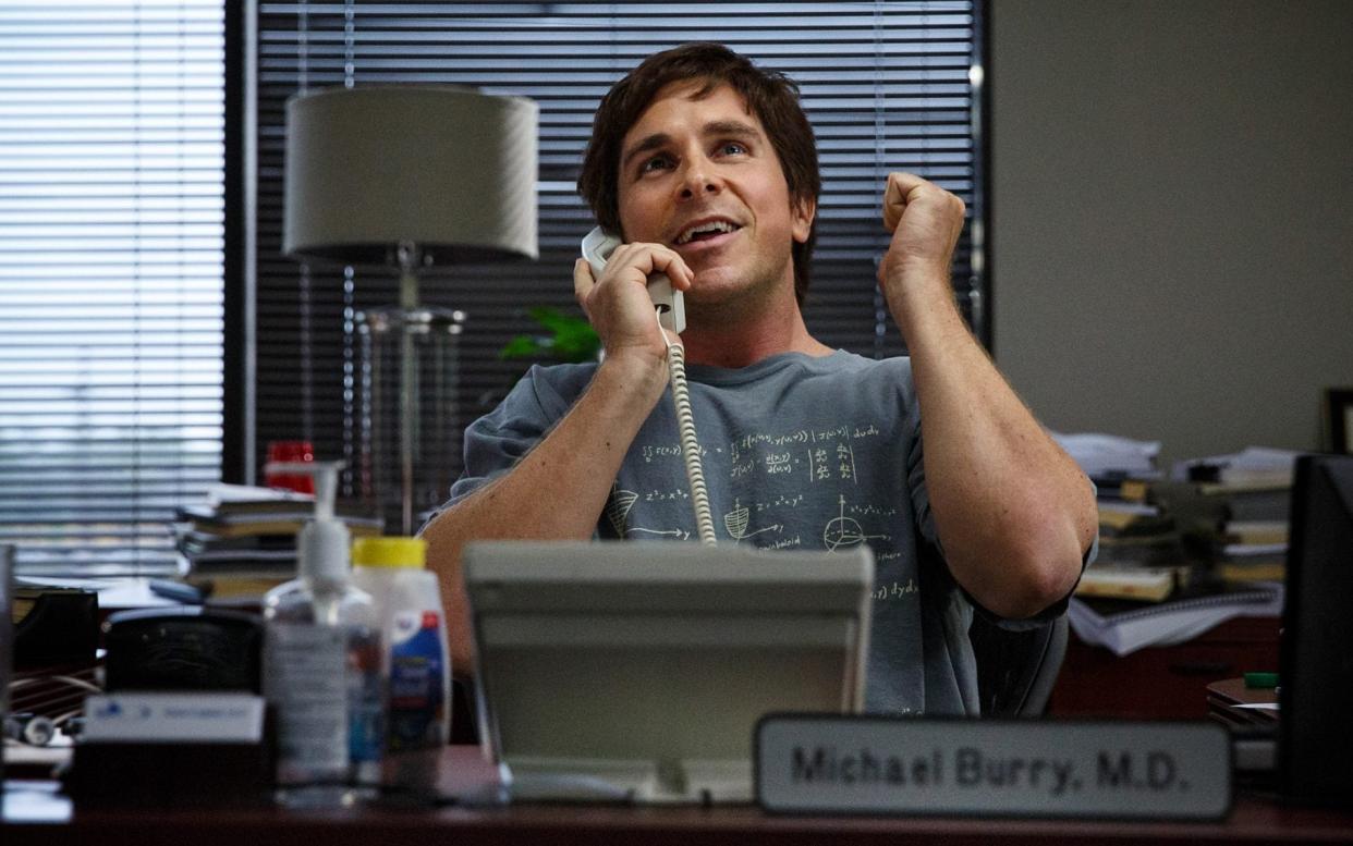 Christian Bale as eccentric hedge-fund manager Michael Burry