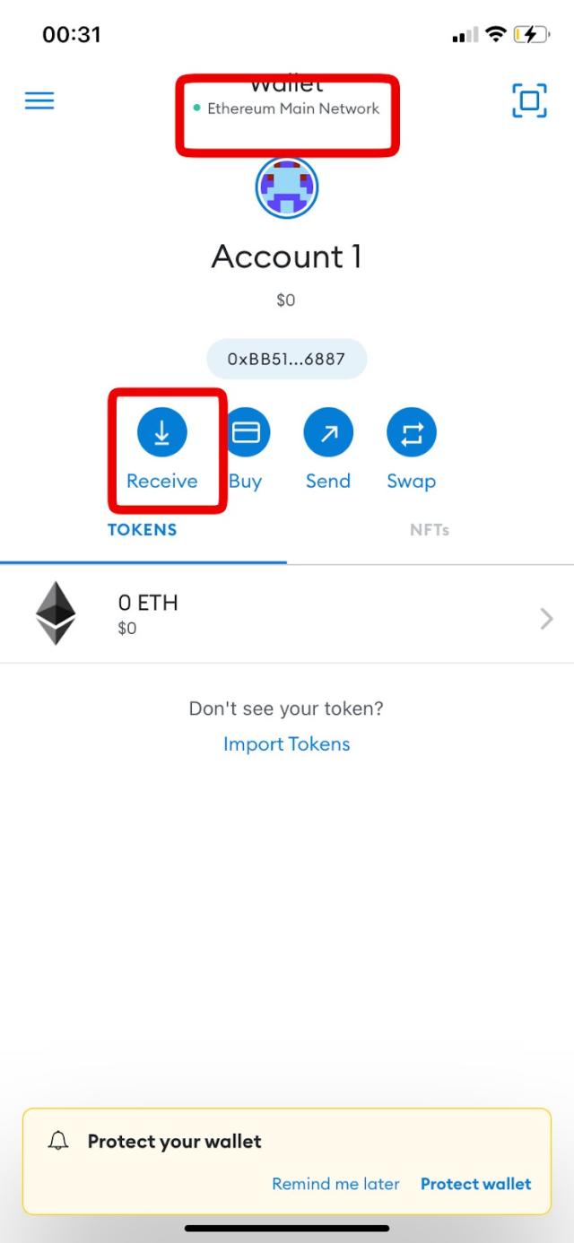 how do i transfer tokens to metamask