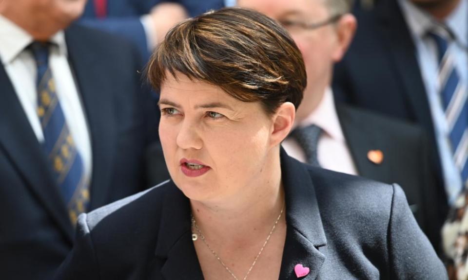 Scottish Tory leader, Ruth Davidson