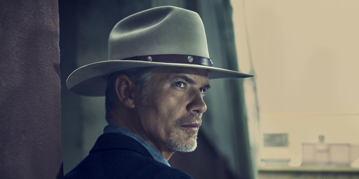 justified city primeval pictured timothy olyphant as raylan givens cr kurt iswarienkofx