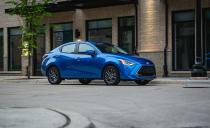 <p>The Yaris started its life as the Scion iA in 2016 and then morphed into the Toyota Yaris iA one year later when Scion went kaput. For 2019, Toyota dropped iA from the name and added two trim levels.</p>