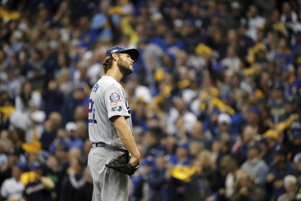 Clayton Kershaw's postseason demons return with disastrous 1st inning for  Dodgers