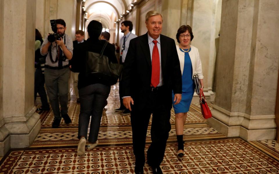 Lindsey Graham - Credit: Aaron Bernstein/Reuters