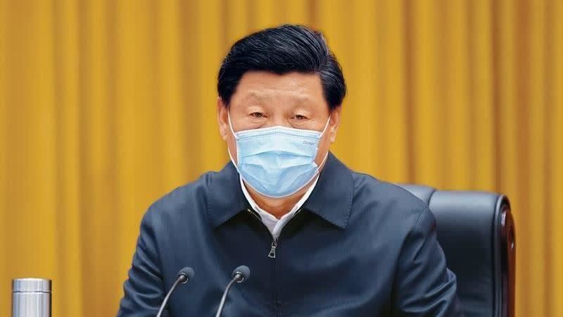 中共不斷要求將武漢肺炎改稱「新冠肺炎」。（圖／翻攝自新華社）