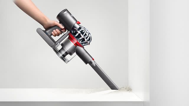 It easily converts into a handheld, too — just one button! (Photo: Dyson)