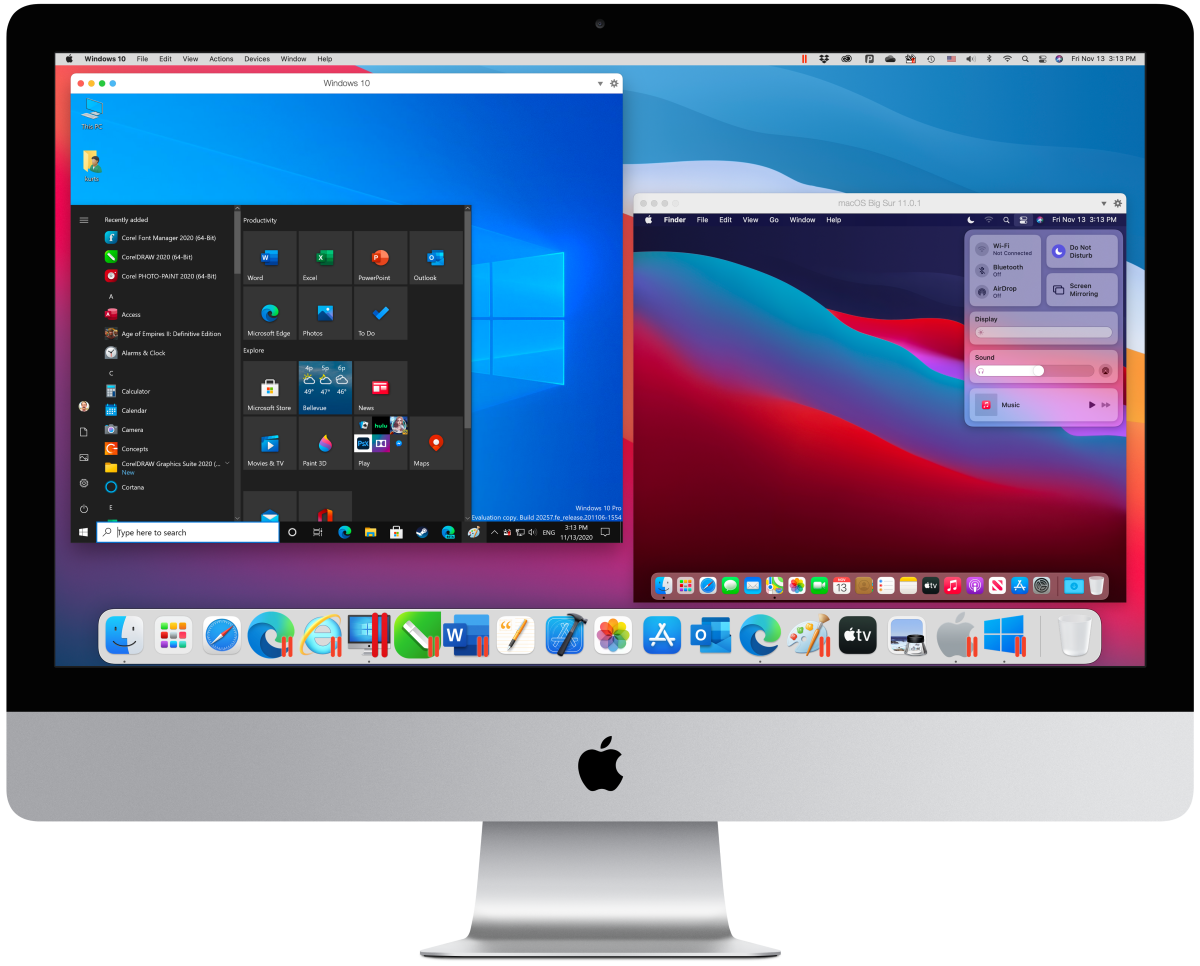 Parallels Desktop 16 for Mac Fully Supports macOS Big Sur