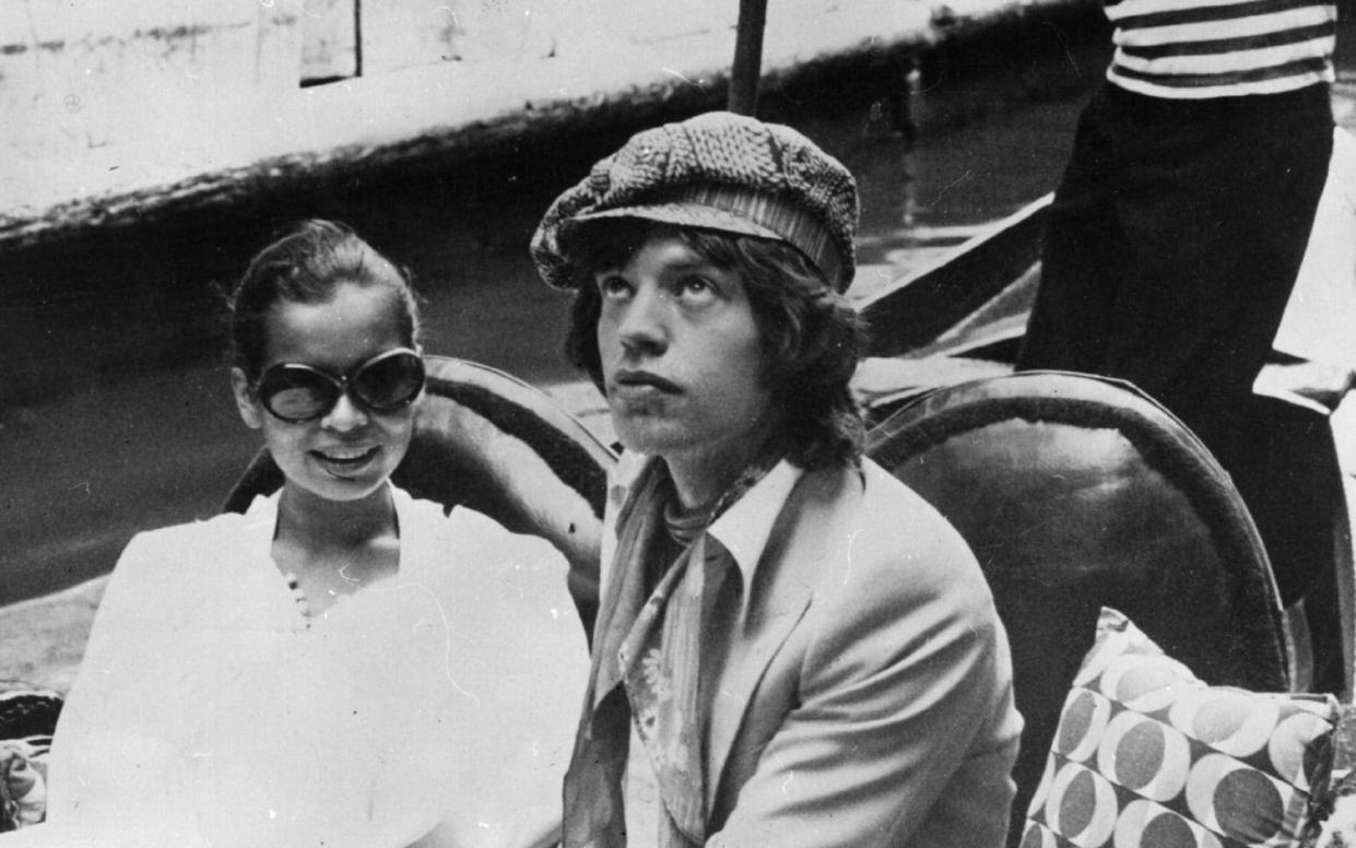 Mick and his first wife Bianca Jagger in Venice in 1971 - Keystone/Getty Images