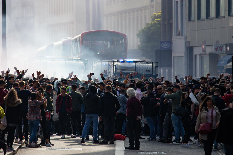 Met Police revealed a number of arrests were made (Photo by Luke Dray/Getty Images)