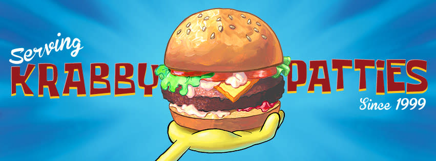 Krabby Patties are the fictional burgers of 