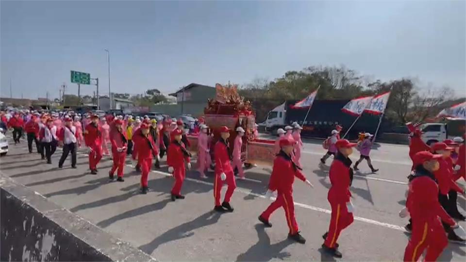 桃園龍德宮進香回程　信眾熱情不減！四媽祖駐駕後龍太龍宮