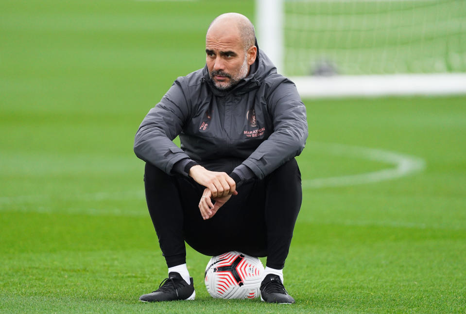 Pep Guardiola und Manchester City stecken in der Krise. (Bild: Getty Images)