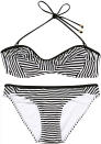 Stripe Frill Bikini Top (£12.00) and Bottoms (£10.00) - <a href="http://www.oasis-stores.com/?lng=en&ctry=GB&" rel="nofollow noopener" target="_blank" data-ylk="slk:Oasis;elm:context_link;itc:0;sec:content-canvas" class="link ">Oasis</a><br><br>This <a href="http://uk.lifestyle.yahoo.com/photos/monochrome-fashion-trend-kate-middleton-kim-kardashian-emma-stone-pictures-slideshow/" data-ylk="slk:monochrome;elm:context_link;itc:0;sec:content-canvas;outcm:mb_qualified_link;_E:mb_qualified_link;ct:story;" class="link  yahoo-link">monochrome</a> bikini is bang-on-trend for this season.