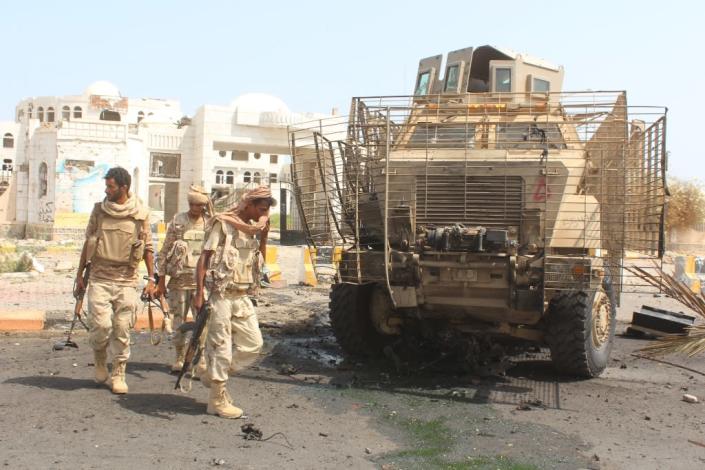 Earlier this month, Yemeni government forces backed by a Saudi-led coalition entered Abyan's provincial capital Zinjibar (AFP Photo/Saleh al-Obeidi)