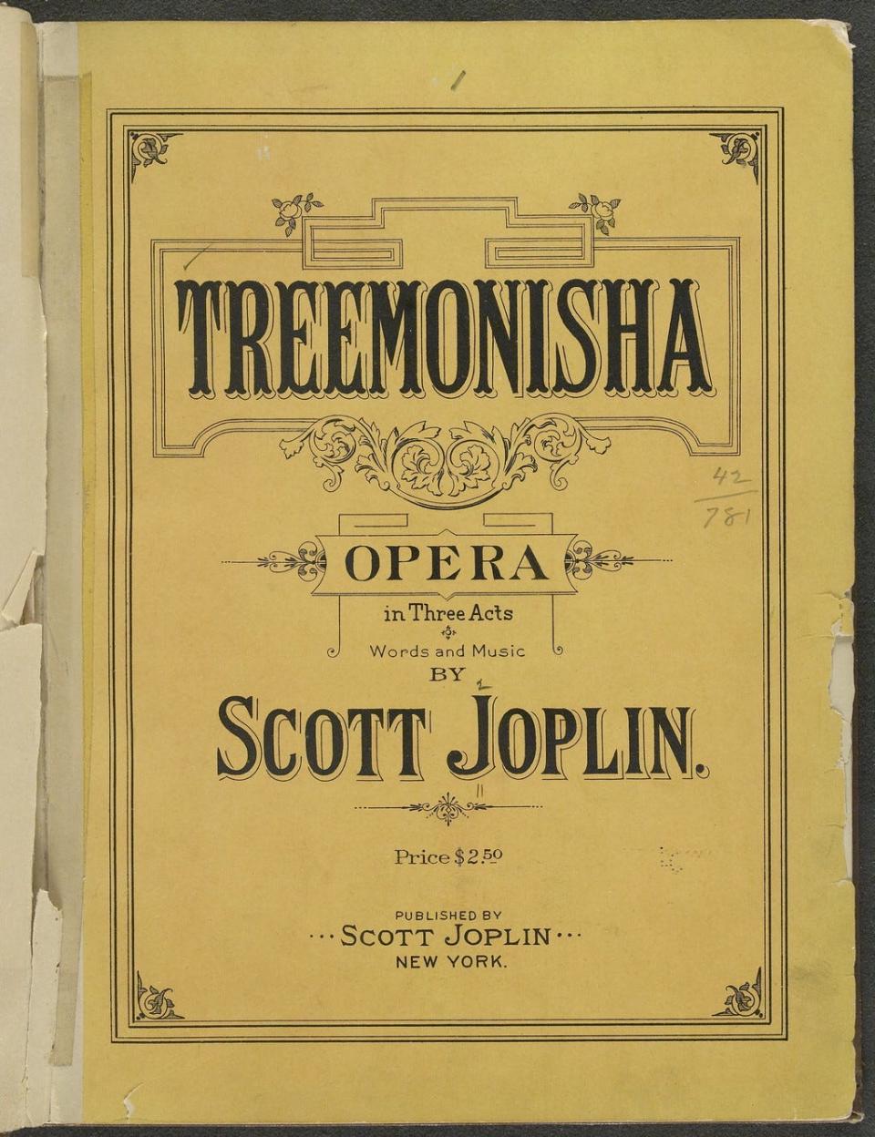 Bloomington Chamber Opera will perform Scott Joplin's ragtime opera "Treemonisha" at the Buskirk-Chumley Theater.