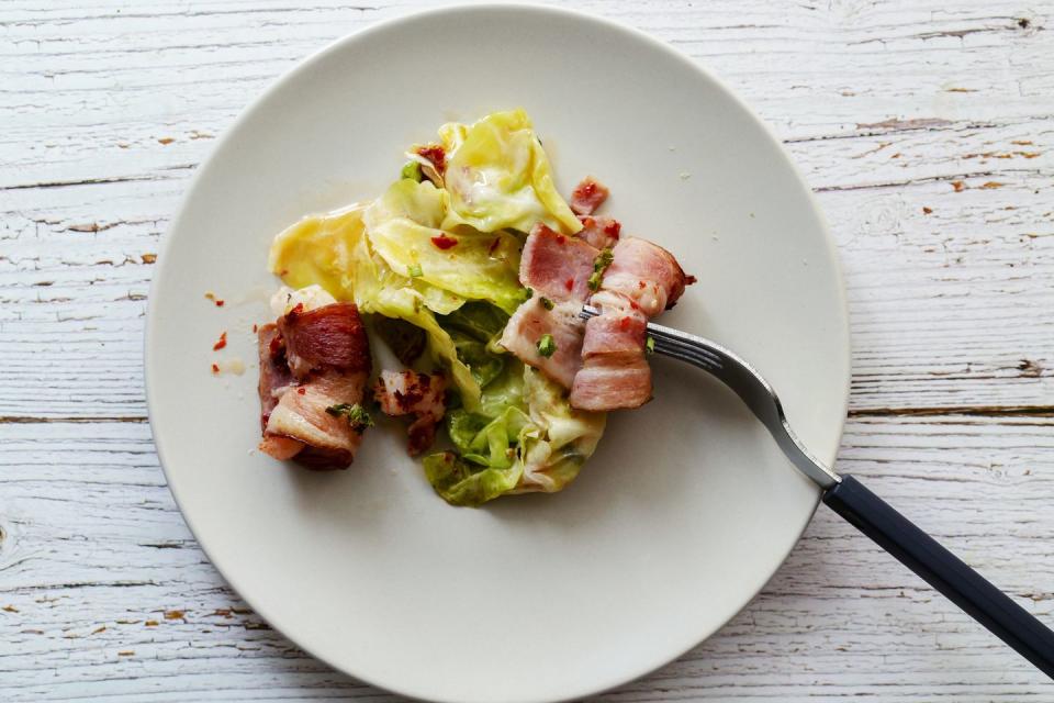 1) Bacon and Cabbage