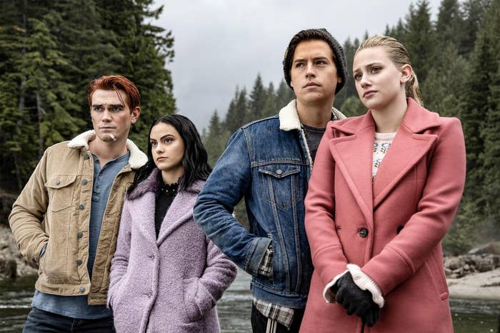 The cast of "Riverdale"