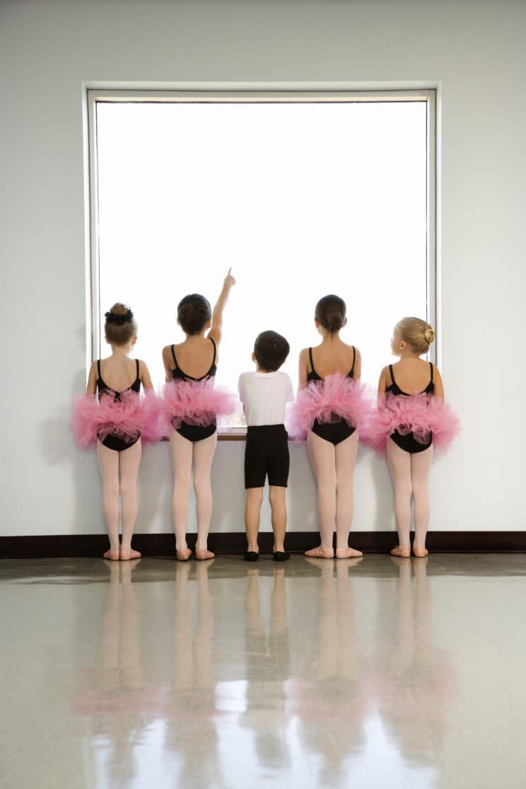 A mum has sparked a debate online after asking advice to discourage her son wanting to do ballet [Photo: Getty]