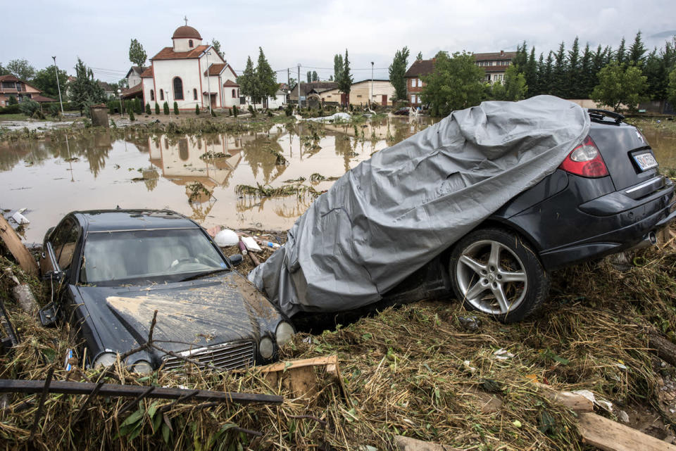 Heavy rains hit Skopje