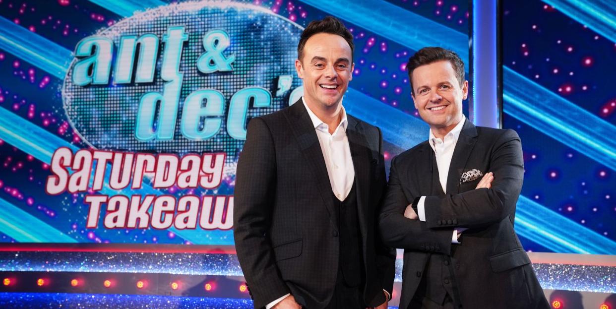 ant dec hosting saturday night takeaway