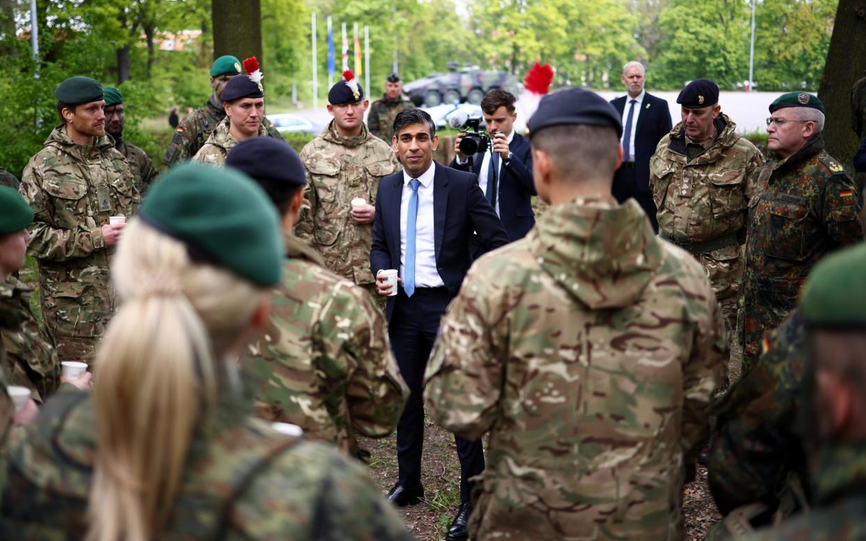 Rishi Sunak made his first official visit to Germany since he became Prime Minister in 2022