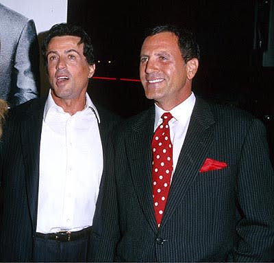 Sylvester Stallone and Frank Stallone at the Mann's Bruin Theater premiere of Warner Brothers' Get Carter