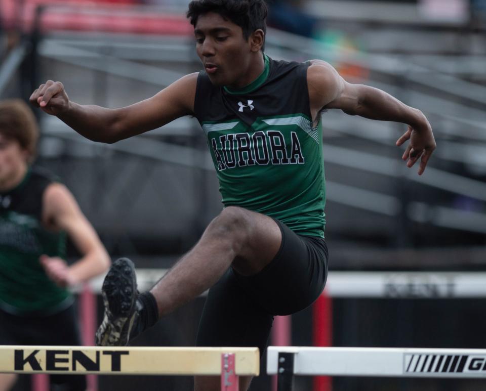 Leo Sesuraj of Aurora track & field.